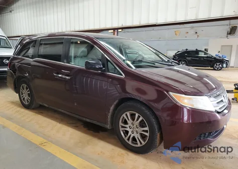 2013 Honda Odyssey Exl z USA, uszkodzony, nr VIN 5FNRL5H68DB067103